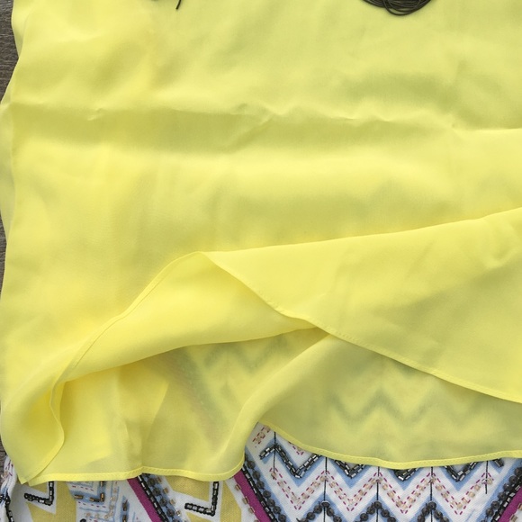 ZINKE 100% SILK  YELLOW SAI DRESS/TUNIC/COVER UP - Picture 4 of 6